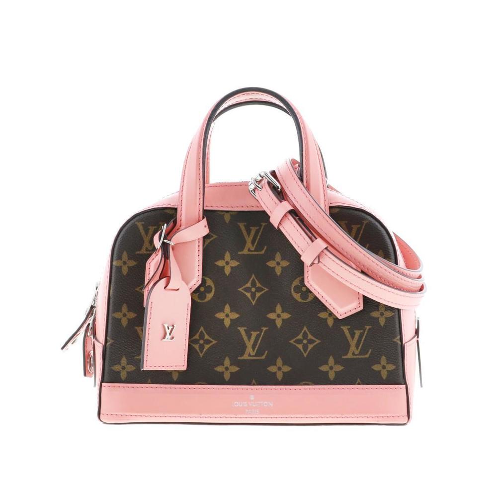 Louis Vuitton Dora Monogram Shoulder Bag Pink